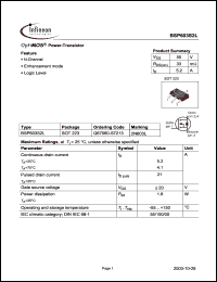 Click here to download BSP603S2L Datasheet