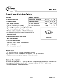 Click here to download BSP752R Datasheet