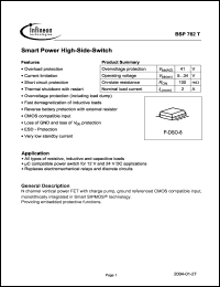 Click here to download BSP762T Datasheet