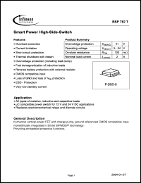 Click here to download BSP762 Datasheet