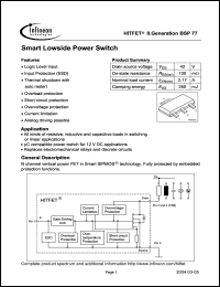 Click here to download BSP77 Datasheet