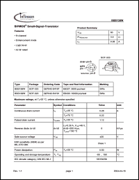 Click here to download BSS138W Datasheet