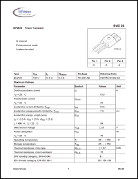 Click here to download BUZ20 Datasheet