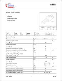 Click here to download BUZ30 Datasheet