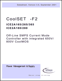 Click here to download ICE2A165 Datasheet