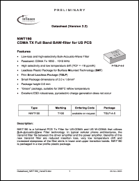 Click here to download NWT190 Datasheet