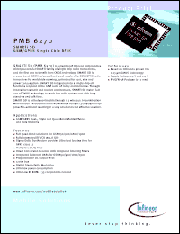Click here to download PMB6270 Datasheet