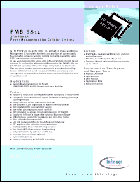 Click here to download PMB6811 Datasheet