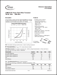 Click here to download PTF191601 Datasheet