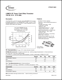 Click here to download PTF211301 Datasheet