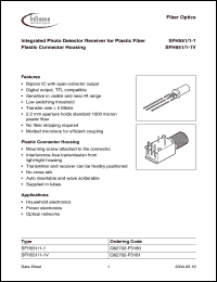 Click here to download SFH551-1V Datasheet