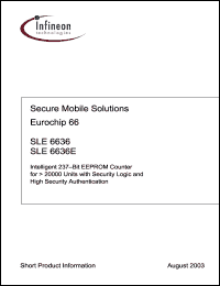 Click here to download SLE6636-BDM3 Datasheet