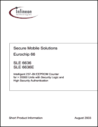 Click here to download SLE6636-BDC Datasheet