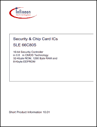 Click here to download SLE66C80 Datasheet