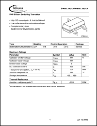 Click here to download SMBT2907A Datasheet