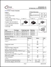 Click here to download SPI80N03S2L-04 Datasheet