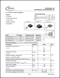 Click here to download SPI80N06S2L-05 Datasheet