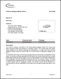 Click here to download TLE4726 Datasheet