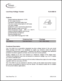 Click here to download TLE4250 Datasheet
