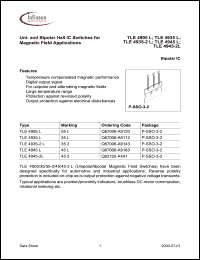Click here to download TLE4935L Datasheet