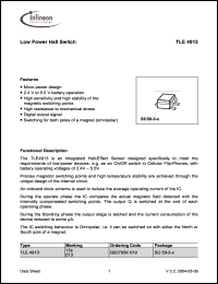 Click here to download TLE4913 Datasheet