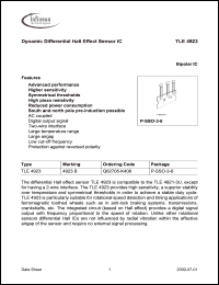 Click here to download TLE4923 Datasheet