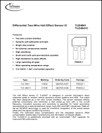 Click here to download TLE4941 Datasheet