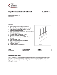 Click here to download TLE4946-1L Datasheet