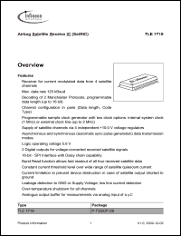 Click here to download TLE7719 Datasheet