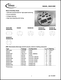 Click here to download BAS140 Datasheet