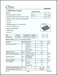 Click here to download BSC022N03 Datasheet