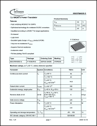 Click here to download BSC079N03 Datasheet