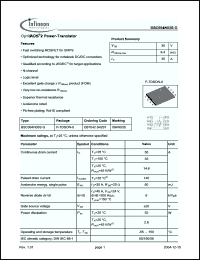 Click here to download BSC094N03 Datasheet