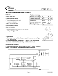 Click here to download BTS141 Datasheet