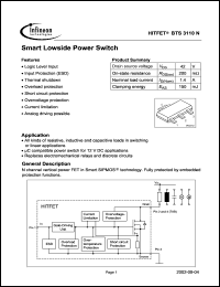 Click here to download BTS3110 Datasheet