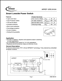 Click here to download BTS3110N Datasheet