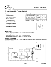 Click here to download BTS3118 Datasheet