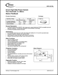 Click here to download BTS5215 Datasheet