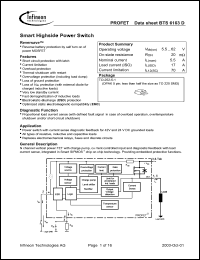 Click here to download BTS6163 Datasheet