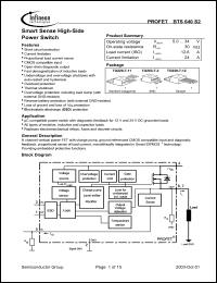 Click here to download BTS640S2 Datasheet