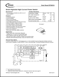 Click here to download BTS6510 Datasheet