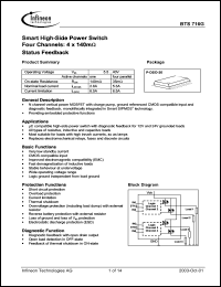 Click here to download BTS716 Datasheet