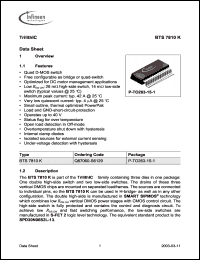 Click here to download BTS7810 Datasheet