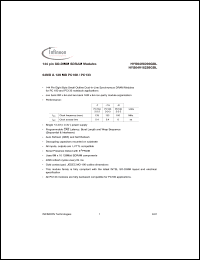 Click here to download HYS64V16220 Datasheet