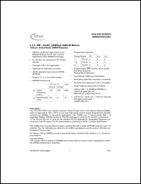 Click here to download HYS64V16302 Datasheet