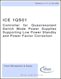 Click here to download ICE1QS01 Datasheet