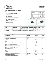 Click here to download IDB09E60 Datasheet