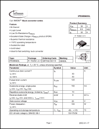 Click here to download IPD09N03 Datasheet