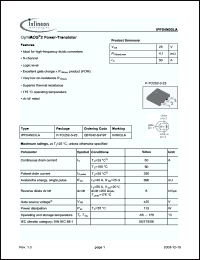 Click here to download IPF04N03 Datasheet