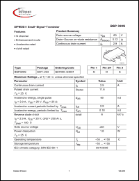 Click here to download BSP320 Datasheet